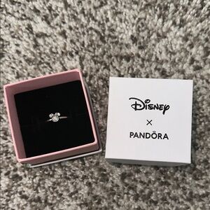 Disney Silver Minnie Mouse Ring